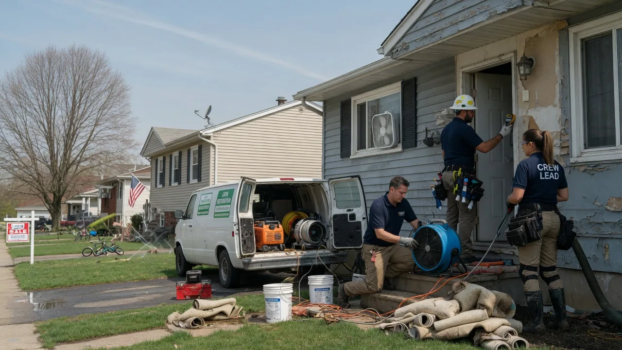Flood Cleanup in North Branford, CT near me